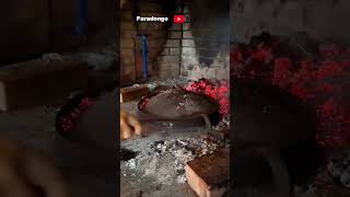 This is how traditional naan is made