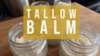 Homemade Tallow Balm