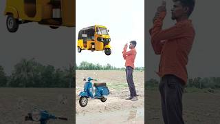 Scooter, rickshaw_toto_cycle and funny vfx video