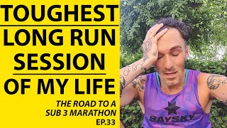 My TOUGHEST Marathon Training CHALLENGE YET (BRUTAL 26KM)