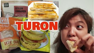 TURON CINNAMON DATE ROLL NEGOSYO RECIPE