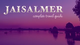 Jaisalmer Tourism(2023): Places to visit in Jaisalmer and Ramdevra | Best of Jaisalmer Travel Guide