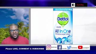 #Dettol All in One #Disinfectant Spray #Review | #LovedayTV #AllInOne #WithMe #CoronaVirus