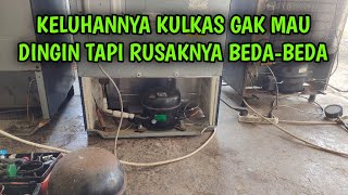 KELUHANNYA KULKAS GAK MAU DINGIN TAPI RUSAKNYA BEDA-BEDA