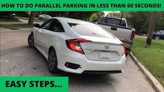 Parallel Parking Driving Test !#drivingtest #parking #lesson