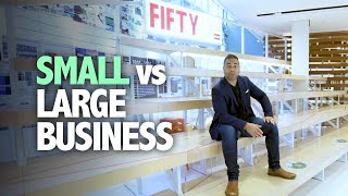 How digital transformation affects small businesses vs large corporates