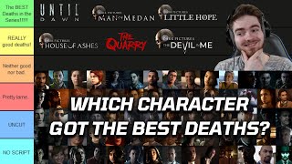 Which character got the BEST Deaths? | Supermassive Games Tierlist