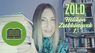 📗 Zöld borítós Helikon Zsebkönyvek 1. rész (összegzés, ajánló) 💚