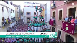 2018-08-25 FM El Catllar Td9fm C.Vilafranca #castellers