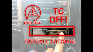 DDT4ALL Traction Control Deactivation Tutorial for Renault