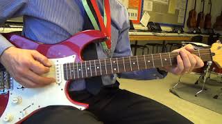 Knock On Wood Electric Guitar Grade 2 Trinity Rock Pop Demo EDUCATION Yamaha Pacifica & Roland Cube