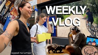 WEEKLY VLOG 🥗// próbki podłogi / testowanie sposobów na szczęście / Misia🐱 / dziwne sny i sprzątanie