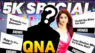 FIRST QnA 🔥 5K Subscribers Special 💕 #5ksubcribers #qnavideo #anjangamerplays