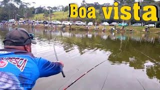 pesqueiro BOA VISTA, dia do torneio, só duas varas !