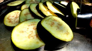 Cook an easy dish with eggplant|Eggplant and egg