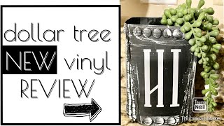 Before you buy Dollar Tree Vinyl... WATCH THIS!!! 🧐🤔🤷‍♀️ / Honest Review video