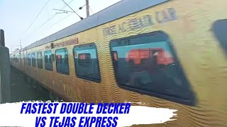 India's Fastest Double Decker VS India's Second Private Tejas Express