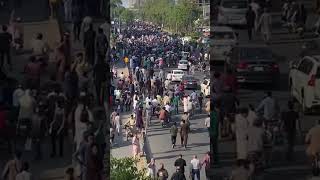 Gulberg condition right now | Pakistan on bad circumstances 💔 #imrankhan #imrankhanjalsa  #pti