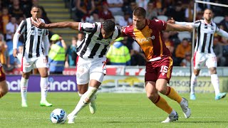 St Mirren 0 - 1 Motherwell, Scottish Premiership, St Mirren Park, Paisley, Scotland. 31st July 2022.