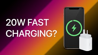 20W vs 5W Charging on iPhone — How much faster is it?