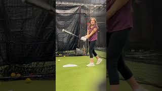 First time at the batting cages