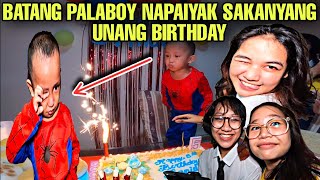 batang palaboy umiyak first time mag celebrate ng kanyang birthday