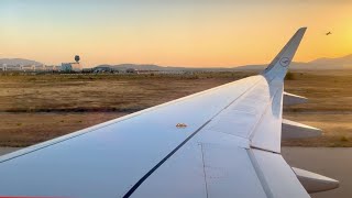 Lufthansa Airbus A320 Onboard Landing | Athens Airport ATH