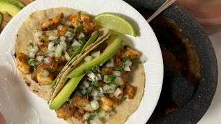 shrimp tacos