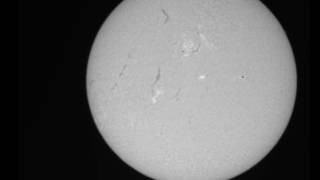 Merkur transit Sun 2016 short RAW Halpha