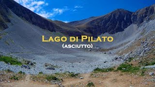 LAGO DI PILATO ASCIUTTO -  In cima senza scarpe