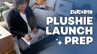 Studio Vlog 2: Plush Doll Toy Launch Prep, Using Lightroom & Photoshop, Day in the Life Small Biz