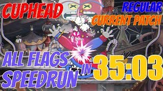 [Former World Record] All Flags Speedrun - 35:03 - Current Patch, Regular, Solo - Cuphead