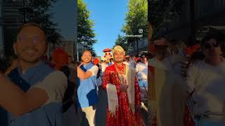 Ganesh Festival in Hamburg Germany|Bappa Morya🥳 #youtubeshorts #studyingermany #lifeingermany