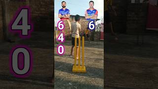 VIRAT KOHLI VS DAVID WARNER THREE BALL MATCH || #shorts #viral #cricket #shortsfeed