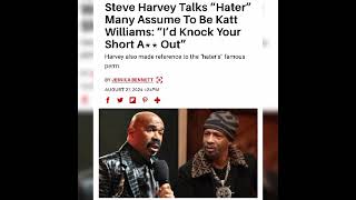 STEVE HARVEY FINALLY RESPONDS TO KATT WILLIAMS CLUB SHAYSHAY INTERVIEW