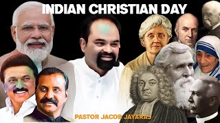 Indian Christian Day | PM Narendra Modi | C M M.K. Stalin | Christian contributions | July 3rd | JJ