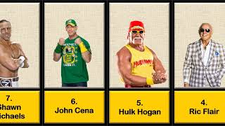 Greatest WWE Superstars Of All Time | Top 10 Most Famous Wrestlers In WWE