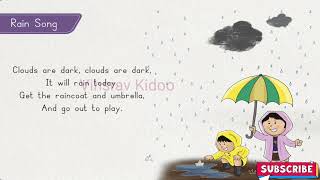 Rain song Rhyme 🌧🌦⛈