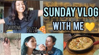 Sunday Vlog..... A Day with me and my parents Vlog..shopping, dinner etc..