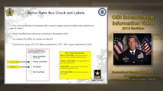 Slide 7 - Senior Rater Box Check and Labels