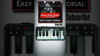 Aasan nahi yanha aashiq || piano tutorial || arijit singh #trending #piano