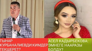 Тынар Курбаналиевди:Кимдер текшерет? Асел Кадырбекова:кимдерге Нааразы болду?