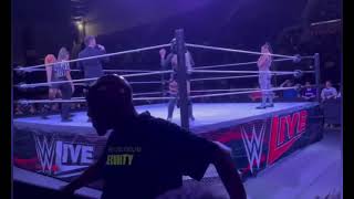 Bianca Belair Vs Becky Lynch Vs Liv Morgan at live event