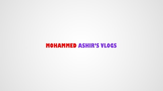 Mohammed Ashir's Vlogs Live Stream