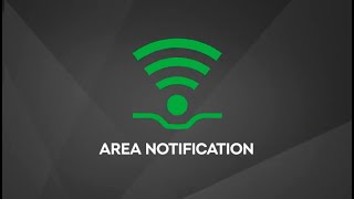 ŠKODA Connect - Area notification