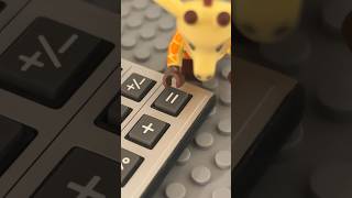 It Really Does Work! #lego #animation #share #funny #subscribe #shorts #giraffe #calculator #age