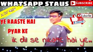 🥀Ye raaste hai pyar ke || Ajay devgan , preety zinta, || whatsapp status