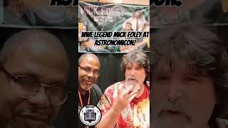 #WWE legend, Mick Foley at #Astronomicon! #Wrestlemania #SmackDown #wrestlingshorts