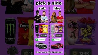 pick a side #pickasideyoutube #roblox #shorts #sub #like #brookhaven