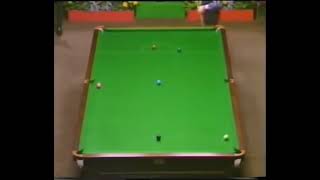 Alex Higgins clearing the colours vs Steve Davis UK final 1984